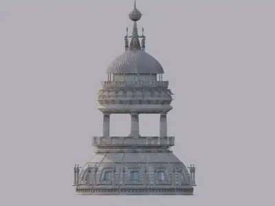 dome tower Free 3D model