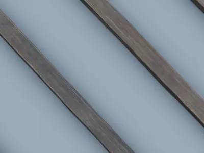 Wooden Plank Pack Vol 01 - High-Quality Wooden Planks Free low-poly 3D model