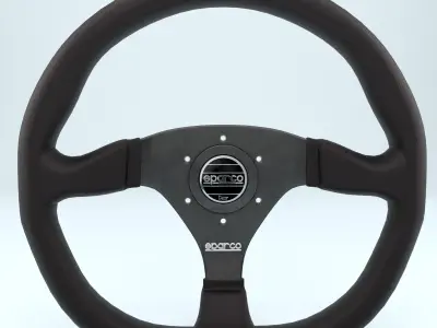 Steering Wheel Sparco L360 3D model
