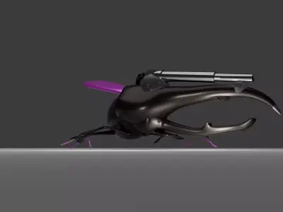 animals 3d characters animal stag beetle beetle insect 3D model