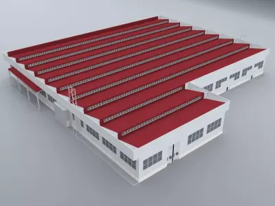 INDUSTRIAL STRUCTURES 3 3D model