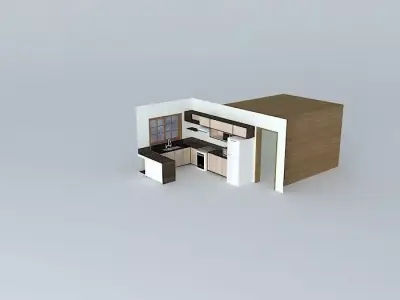 Anderson and Anna kitchen Free 3D model