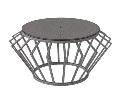 Coffe Table Brilliant Free 3D model