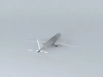 Template Airbus A350900XWB Free 3D model