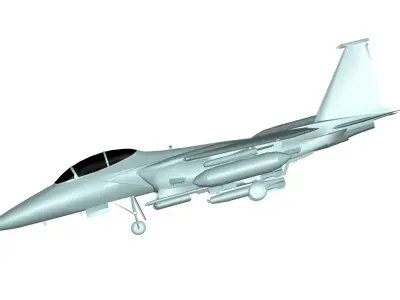 McDonnell Douglas F-15 Eagle 3D model
