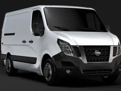 Nissan NV 400 L1H1 Van 2017 3D model