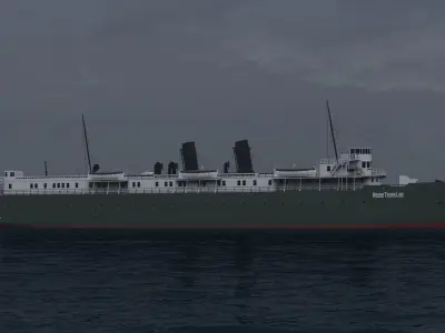 SS Milwaukee 3D model