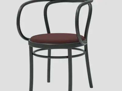 Thonet 209 P Chair Free low-poly 3D model