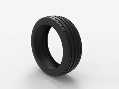 Kormoran UHP tire 3D model