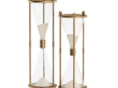 Hourglass Free 3D model buy