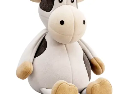 cow toy 3D model