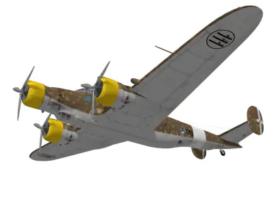 cant z1007bis 3D model