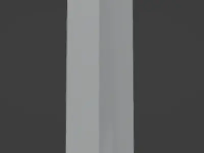 Ornate Mystic Short Sword Free low-poly 3D model