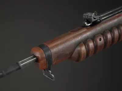 PBR British EM 2  Low-poly 3D model