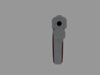 Colt 1911S 3D model