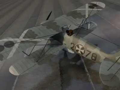 Heinkel He-51 A-1 3D model