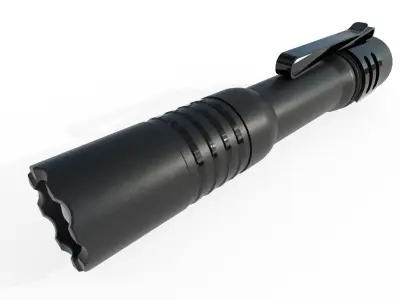 Flashlight M3 Low-poly 3D model