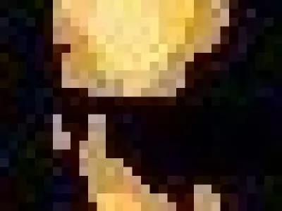 3d pixel torch Low-poly 3D model