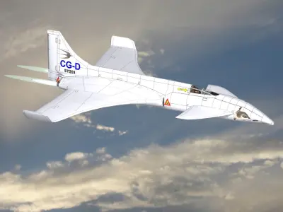 Swift Interplanetary Plane 3D model