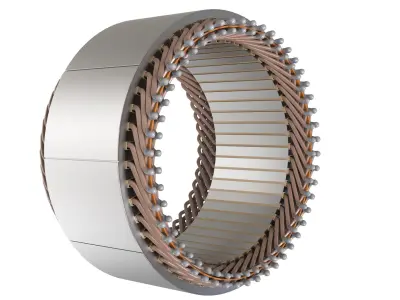 Hairpin winding 3D model purchase