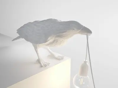 Seletti Bird lamp 3D model