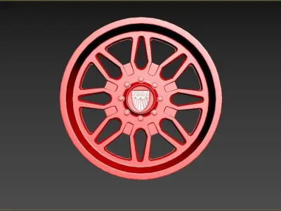 Specialty Forged SF023-8 Polished 3D model