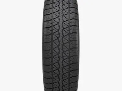 Bullit Wheel Tire BFGoodrich 3D model