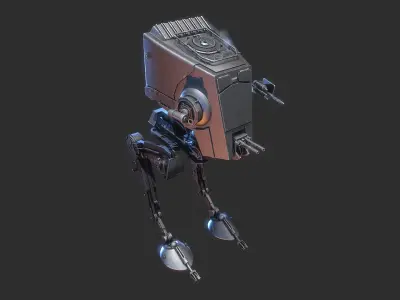 AT-ST Star Wars 3D model