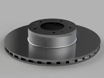 Brake rotor disk model 2 3D model