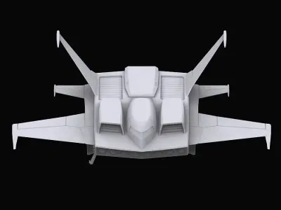 Gundam Zeon Dodai model 3D model