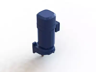 Motorredutor SEW RX87DRN132ME2BE11 Gearmotor 3D model