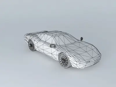 Photon R sports car Free 3D model