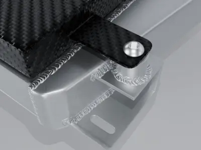 PWR intercooler with SPAL fans 3D model