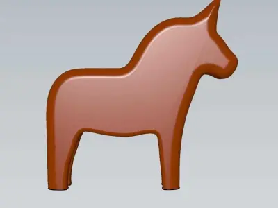 Wonderful Horse Home Decoration  And Toy 3D model