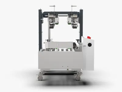 Automatic Four Corner Sealing Machine 3D model
