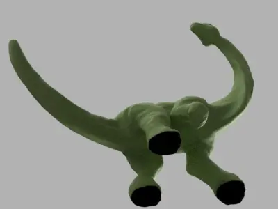 Dinosaure dinosaur 3D print model