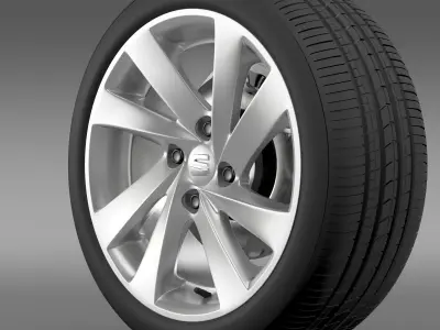 Seat Mii wheel 3D model