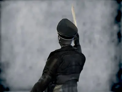 Karl Ruprecht Kroenen from Hellboy Low-poly 3D model