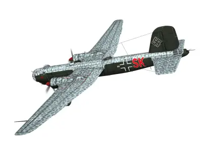 Heinkel He-177 - Greif - 6NSK 3D model