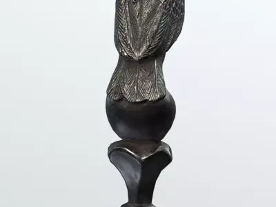 Bird of Prey Low-poly 3D model