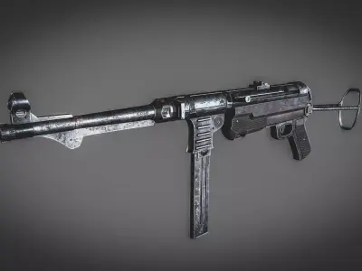Old- Mp40  3D model