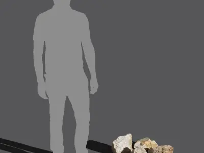  Assorted Size Soap Stone Models Collection 