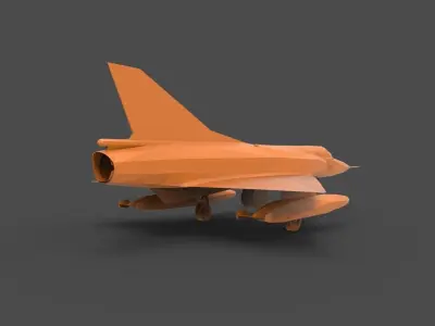 Dassault Mirage 3D print model