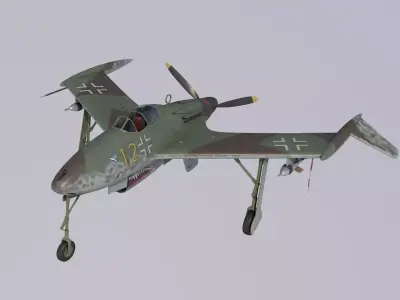 Blohm und Voss P208 3D model