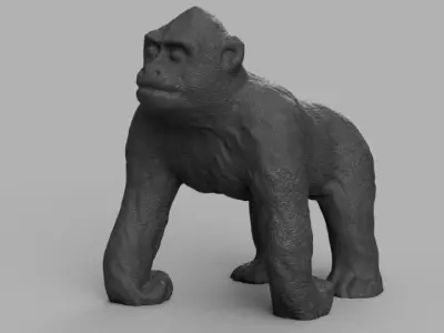 Gorille gorilla 3D print model