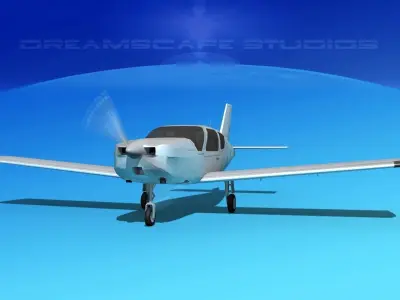 Socata TB-20 Trinidad 3D model
