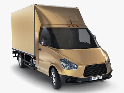 Generic Box Truck M 2 3D model