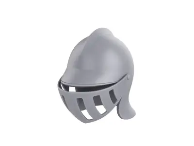 Knight Helmet 3D model