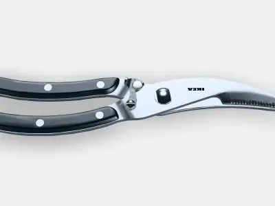 PRESTERA Fish-poultry shears Low-poly 3D model