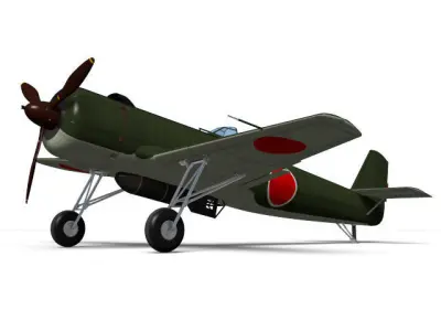 Nakajima Ki-115 Tsurugi 3D model
